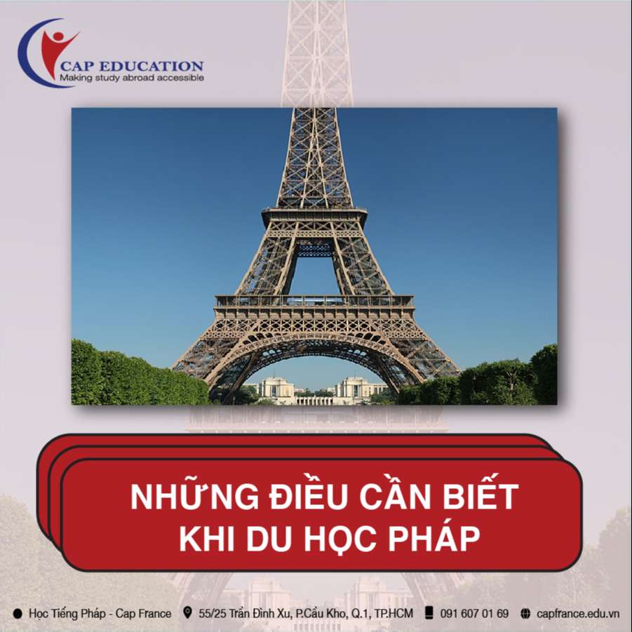 Hình ảnh minh họa Những Điều Cần Biết Khi Đi Du Học Pháp